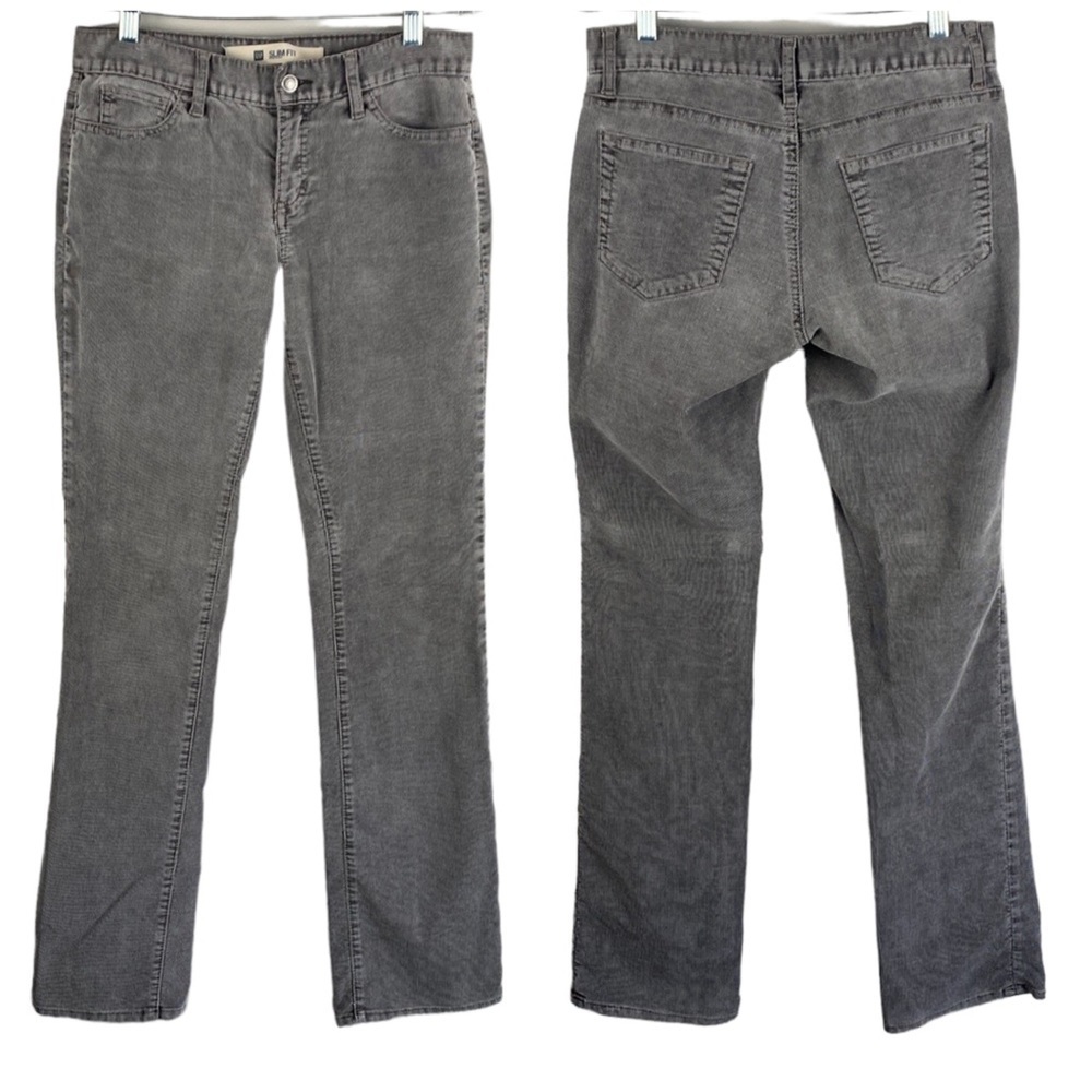 Gap Slim Fit Stretch Corduroy Pants Size 6L